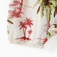 Tropical Family Matching Fashion Collection Palm And Hibiscus Printed Attire