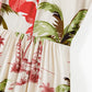 Tropical Family Matching Fashion Collection Palm And Hibiscus Printed Attire