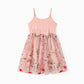 Tulle Strap Dress And Embroidered Cami Tee Family Matching Set