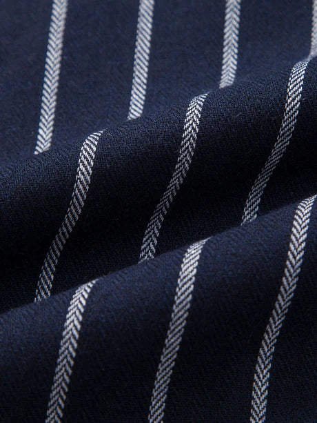 Striped Patterned Button Up Shirt
