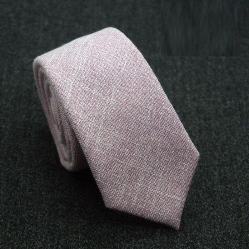 Men's Casual Solid Tie