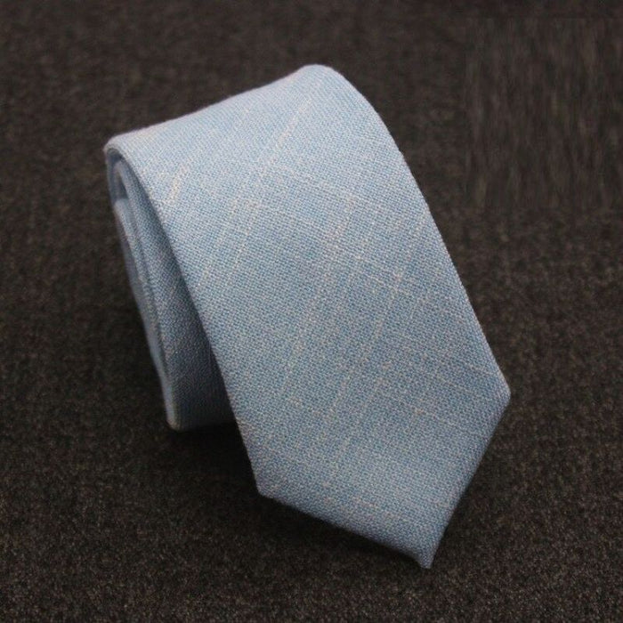 Men's Casual Solid Tie