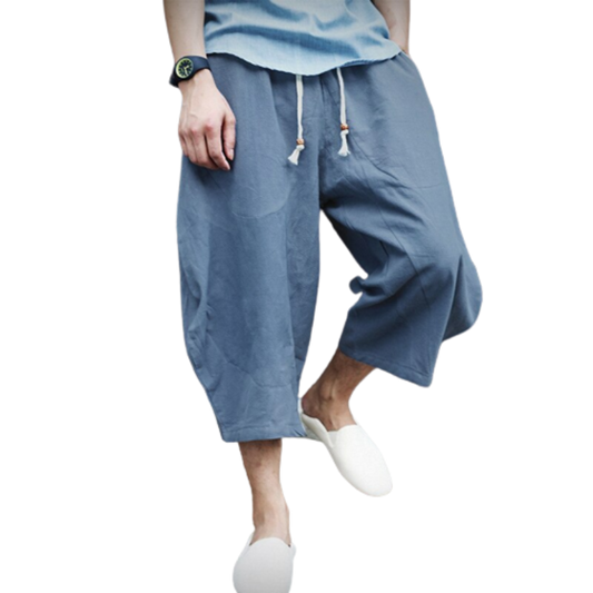 Summer Loose Calf Length Pants