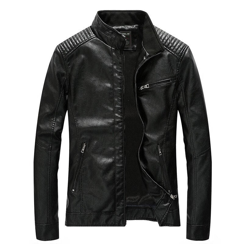 Streetwear Pilot Leather Jacket Coats