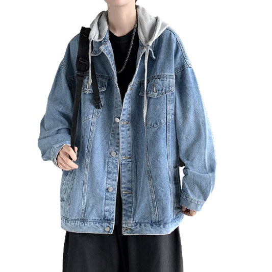 Streetwear Hip Hop Hooded Jeans Jackets