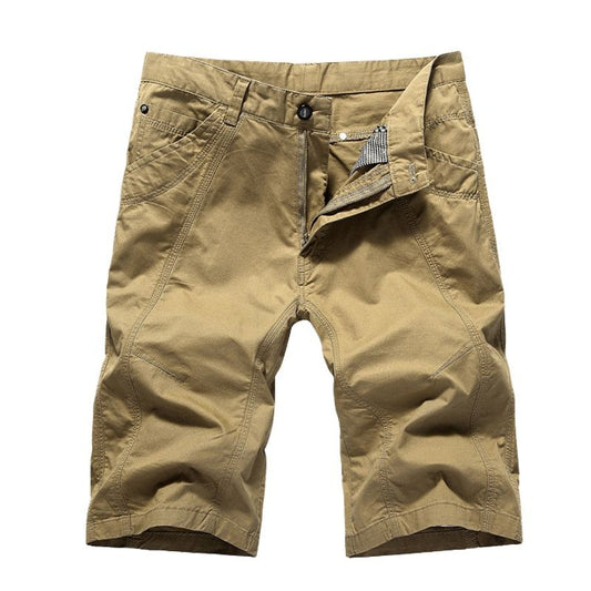 Men Fashion Outdoor Solid Color Shorts