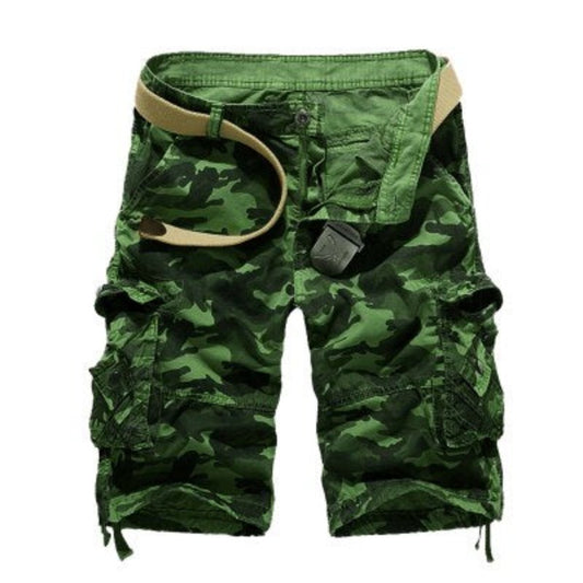 Mens Camouflage Outwear Cargo Shorts