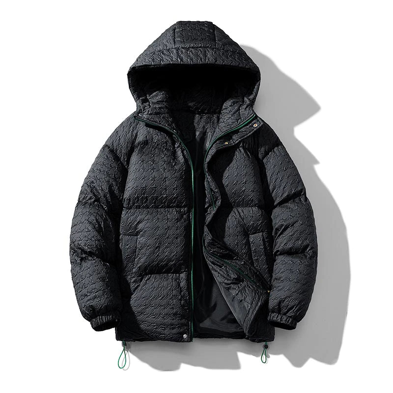 Hooded Winter Outwear Streetwear Men's Coat