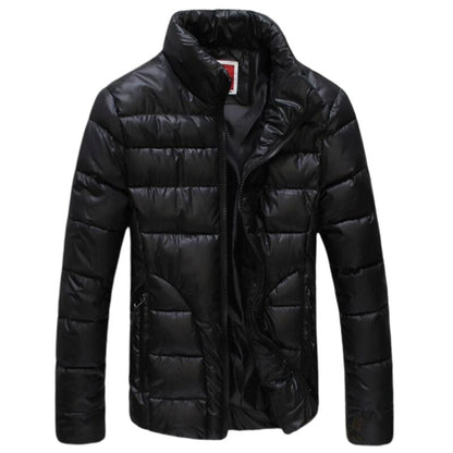 Winter Warm Stand Collar Zipper Coat
