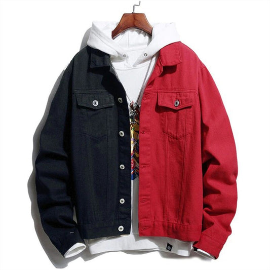 Streetwear Hip Hop Denim Outwear Jacket