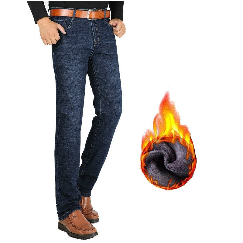 Straight High Long Length Men's Jeans