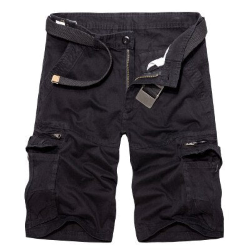 Men Loose Multi-Pocket Casual Shorts