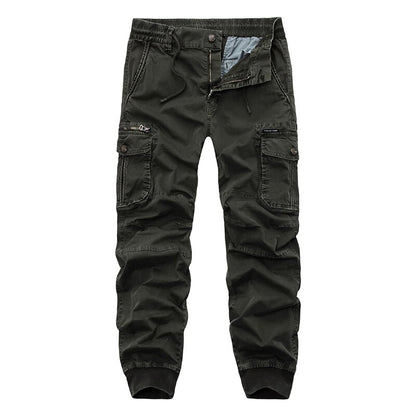 Casual Solid Breathable Trousers Pants