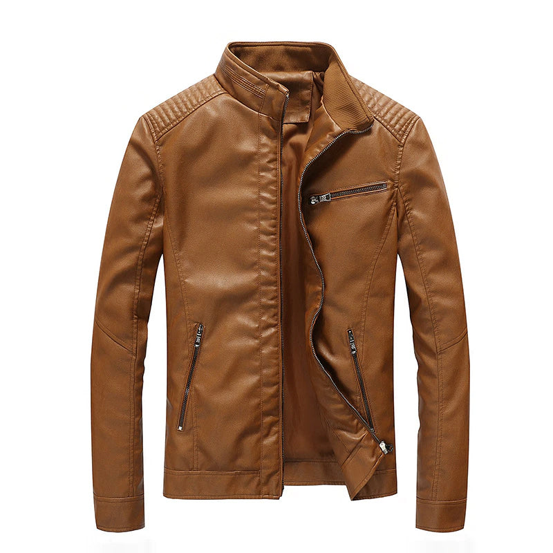 Streetwear Pilot Leather Jacket Coats