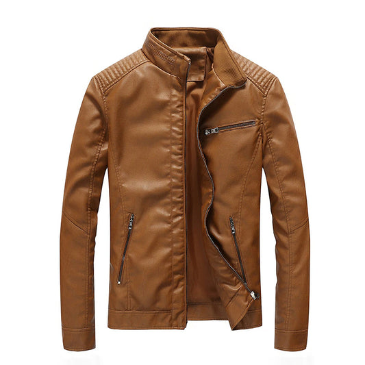 Streetwear Pilot Leather Jacket Coats