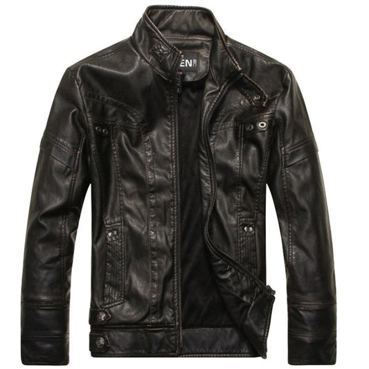 Autumn Winter Classic Leather Jackets