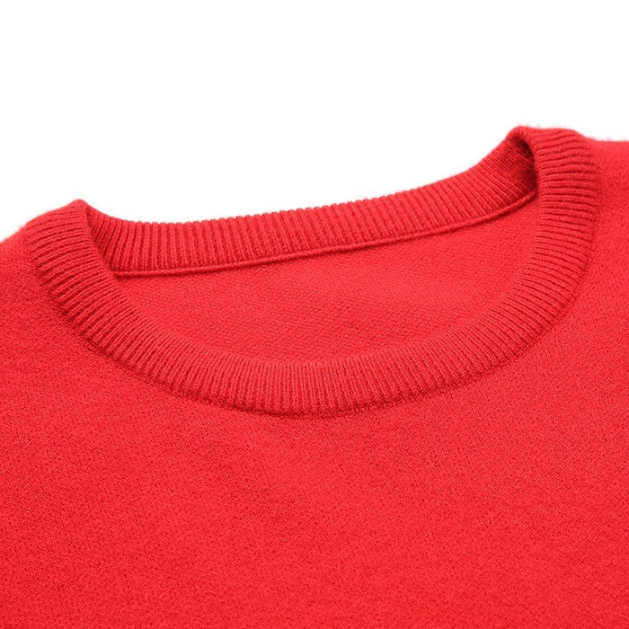 Men's Patchwork Breathable Slim Fit Pullovers