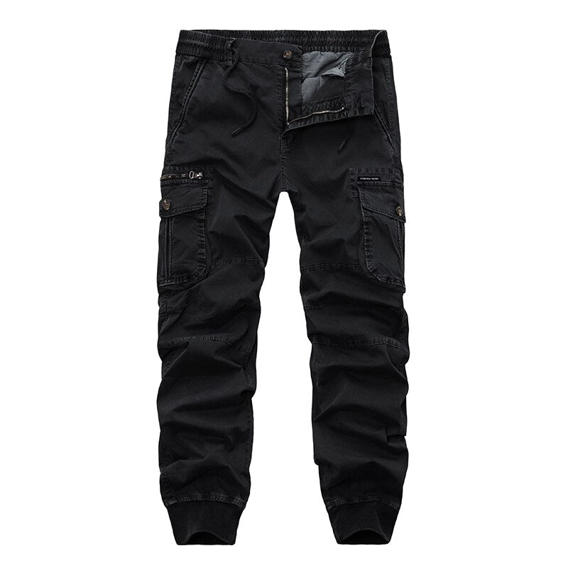 Casual Solid Breathable Trousers Pants