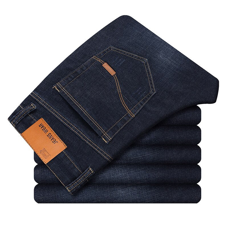 Business Slim Stretch Casual Denim Jeans