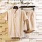 Casual Short Sleeve Suit Men's Sets