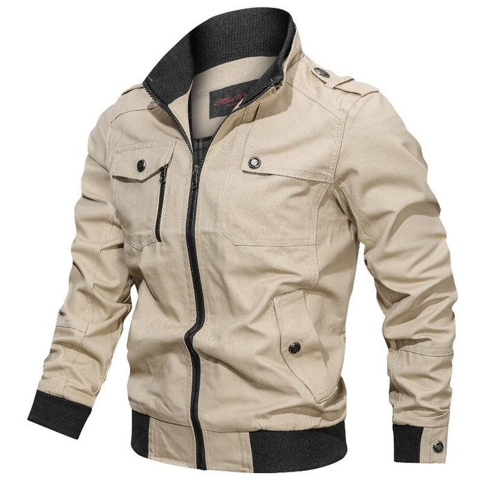 Windbreaker Autumn Causal Bomber Jacket