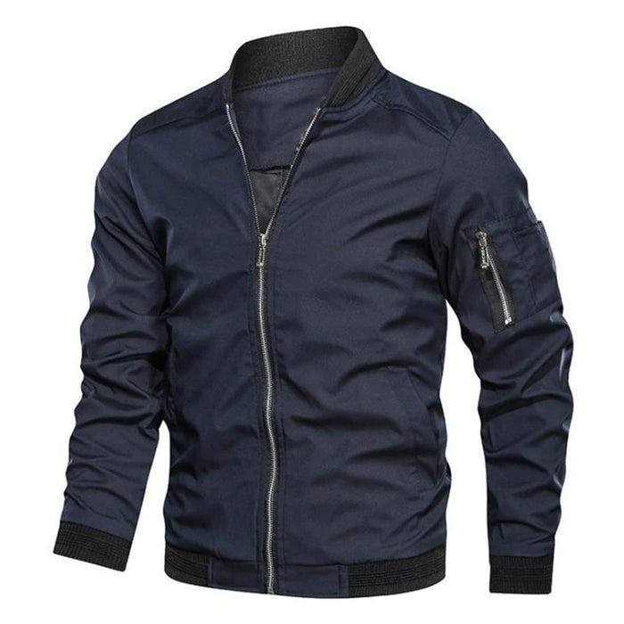 Spring Autumn Men's Zippers Casual Jacket