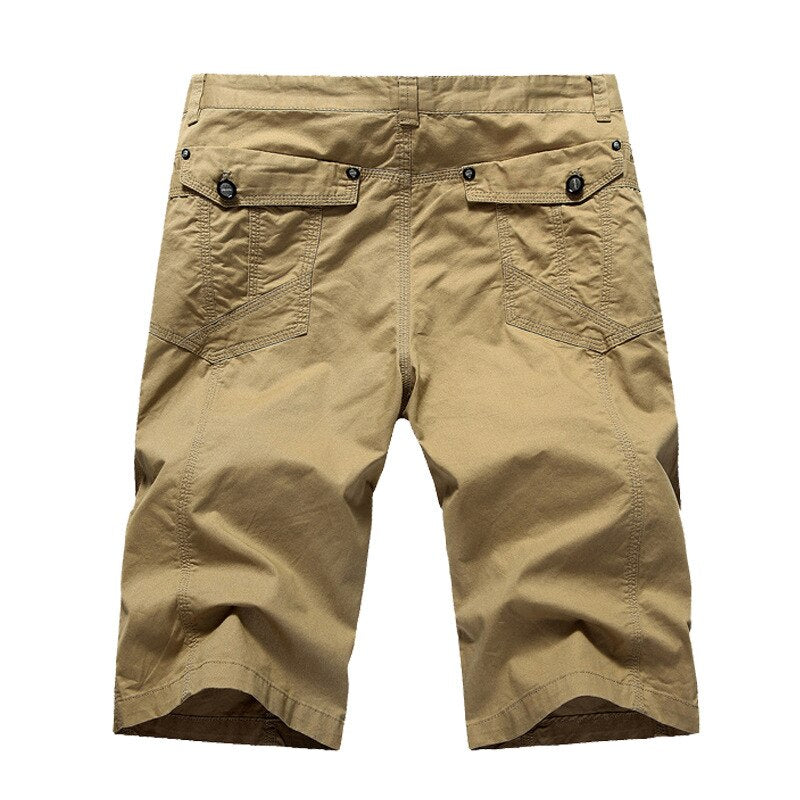 Men Fashion Outdoor Solid Color Shorts