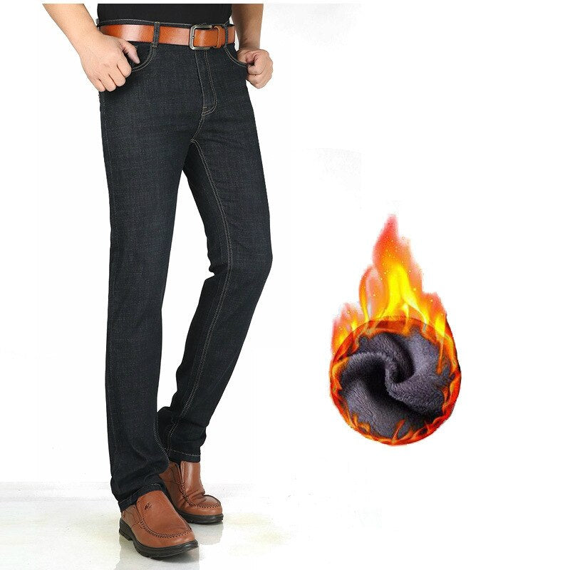 Straight High Long Length Men's Jeans