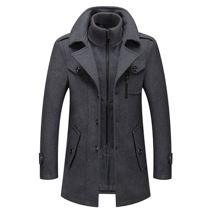 Winter Warm Double Neck Trench Coat