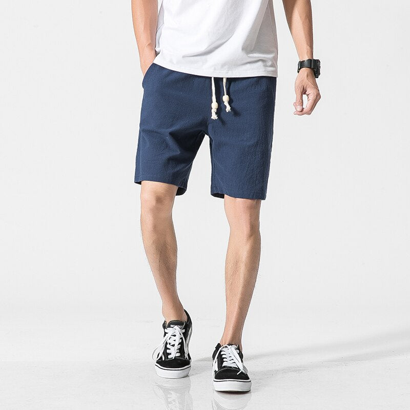 Men's Summer Street Style Linen Shorts