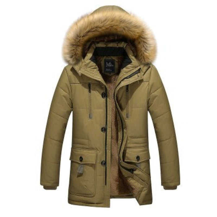Winter Warm Wadded Casual Thick Parkas Coat