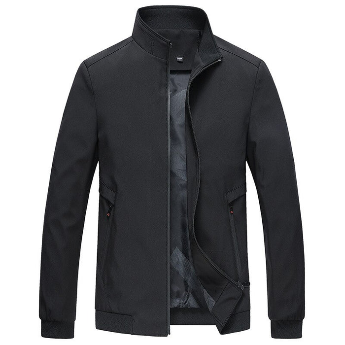 Men's Sportswear Stand Collar Slim Jackets