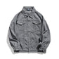 Spring Casual Streetwear Men's Denim Jacket