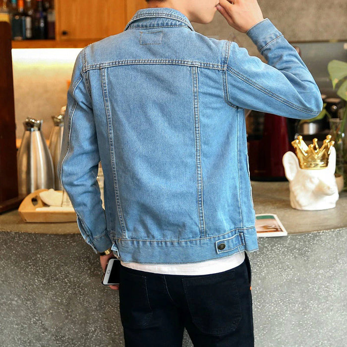 Men's Stand Collar Bomber Jacket