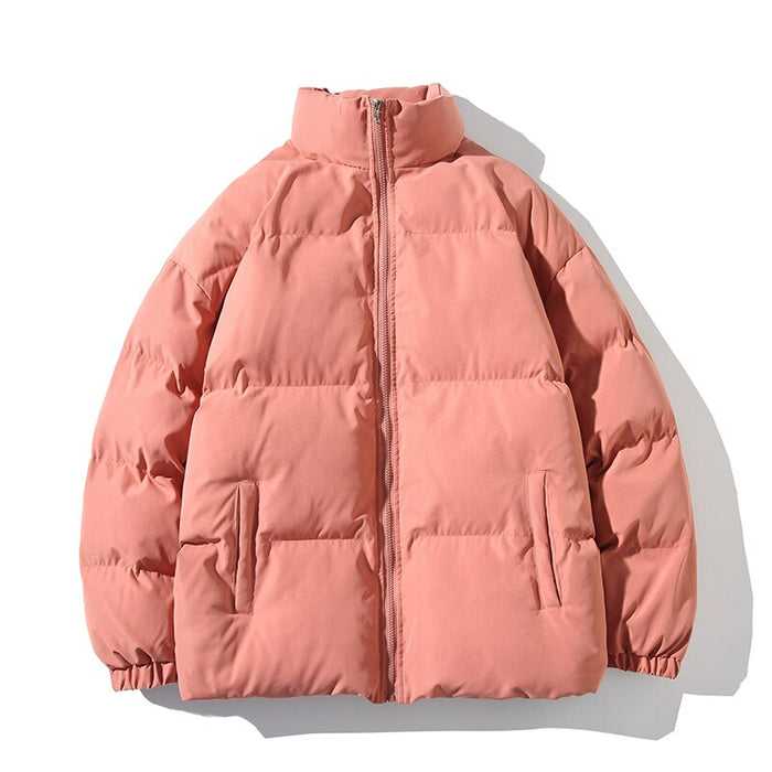 Stand Collar Streetwear Parkas Coat