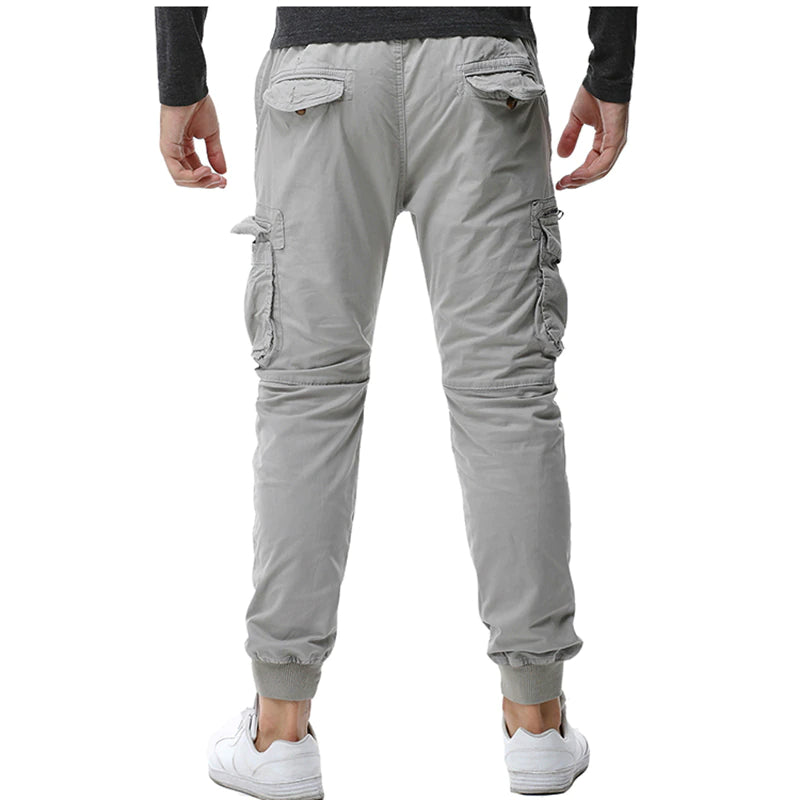 Casual Solid Breathable Trousers Pants