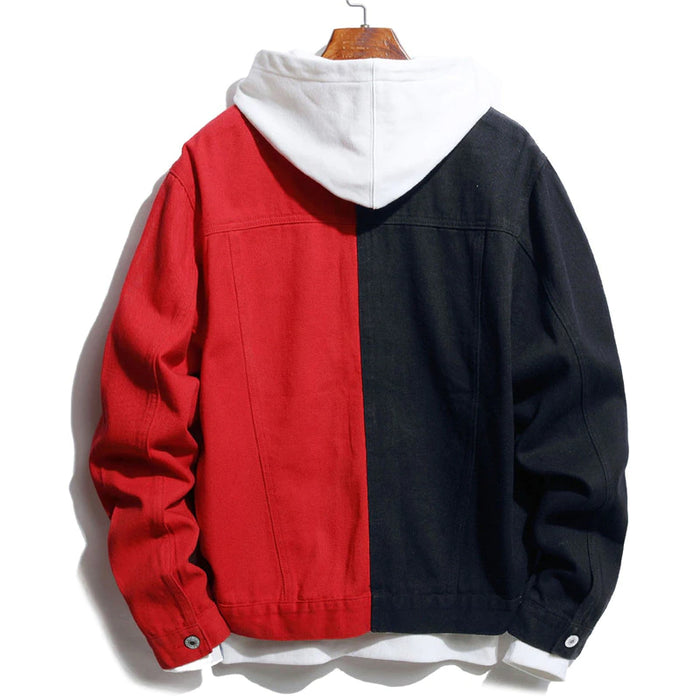 Streetwear Hip Hop Denim Outwear Jacket