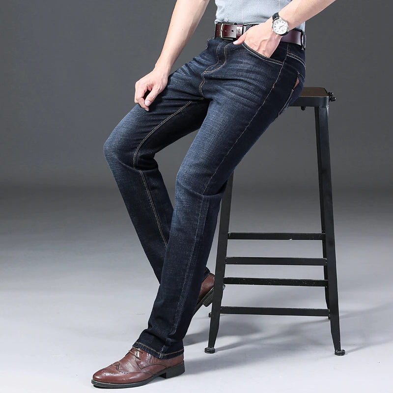 Casual Men Comfortable Jeans Pants