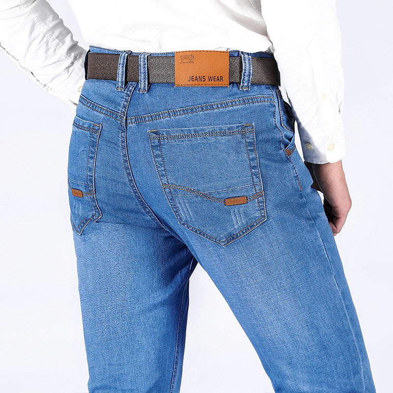 Business Slim Stretch Casual Denim Jeans