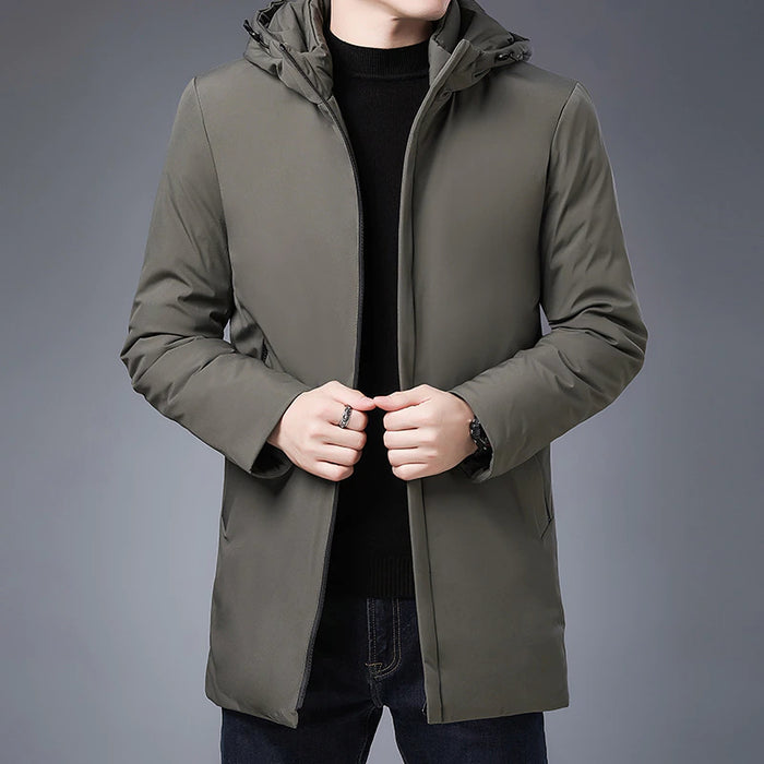 Warm Hooded Oversize Long Coats
