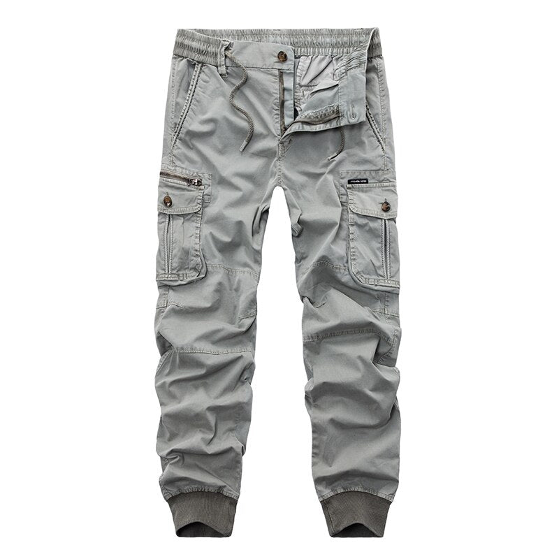 Casual Solid Breathable Trousers Pants