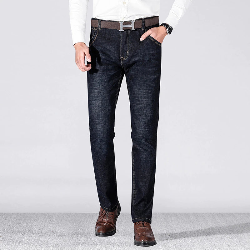 Business Slim Stretch Casual Denim Jeans