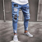 Straight Hip Hop Denim Jeans Pants