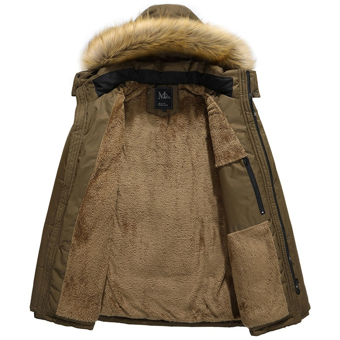 Winter Warm Wadded Casual Thick Parkas Coat