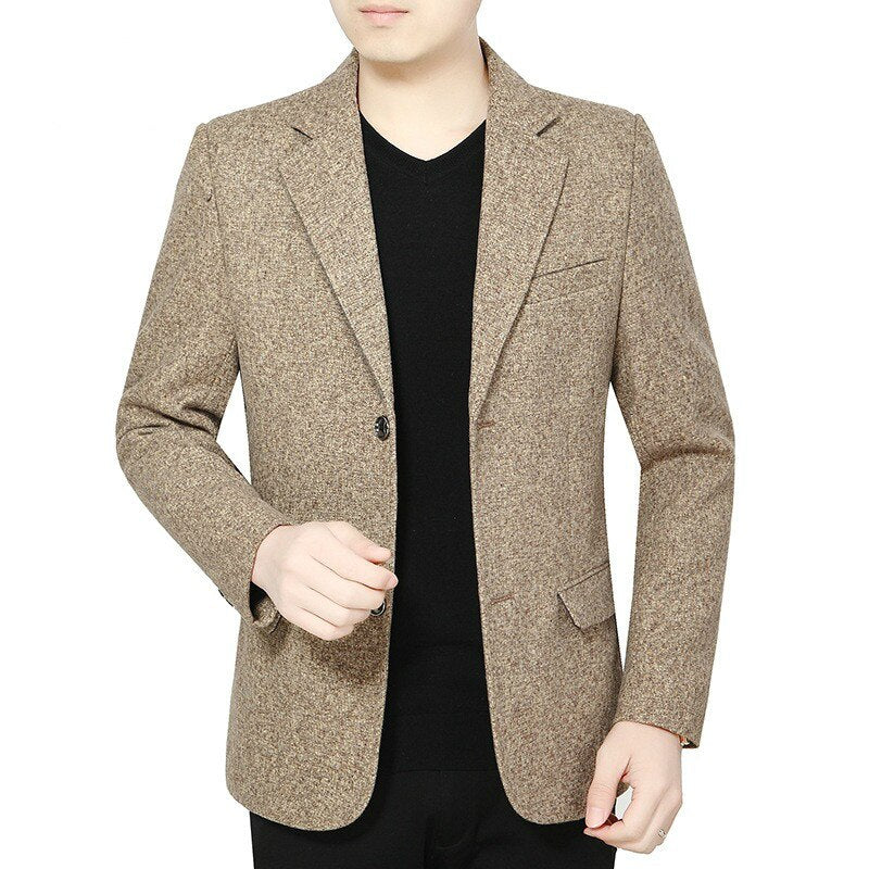 Men's Business Slim Blazers Casual Jackets