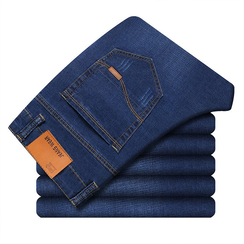 Business Slim Stretch Casual Denim Jeans