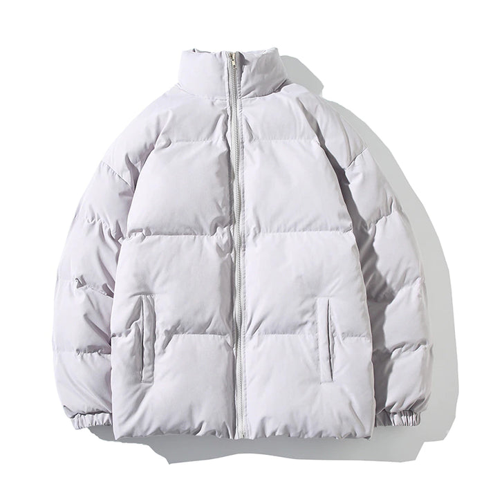Stand Collar Streetwear Parkas Coat