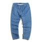 Loose Straight Solid Denim Jeans Pants