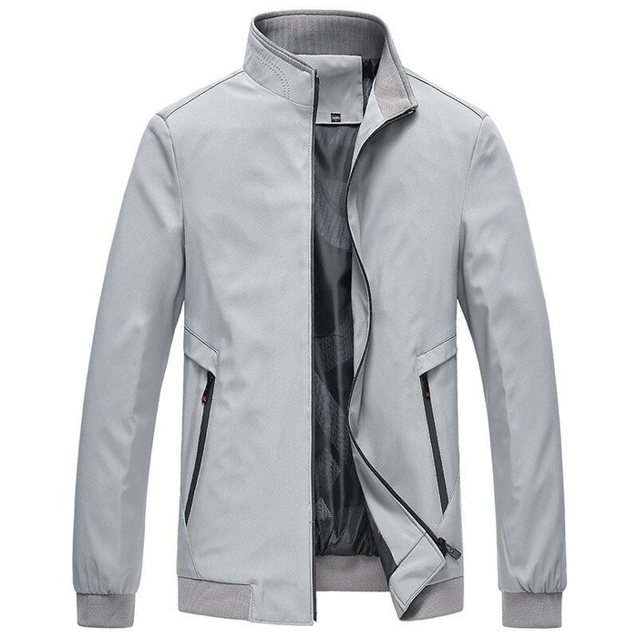 Men's Sportswear Stand Collar Slim Jackets