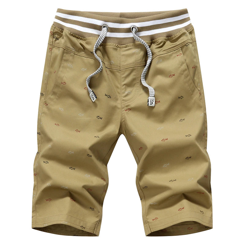 Beach Breathable Drawstring Casual Shorts For Men